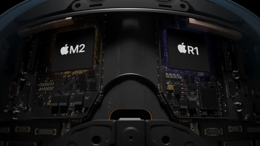 Reports suggest that Apple's Vision Pro may come with a 10-core GPU version of the M2 chipset and 16GB of RAM.</trp-post-container