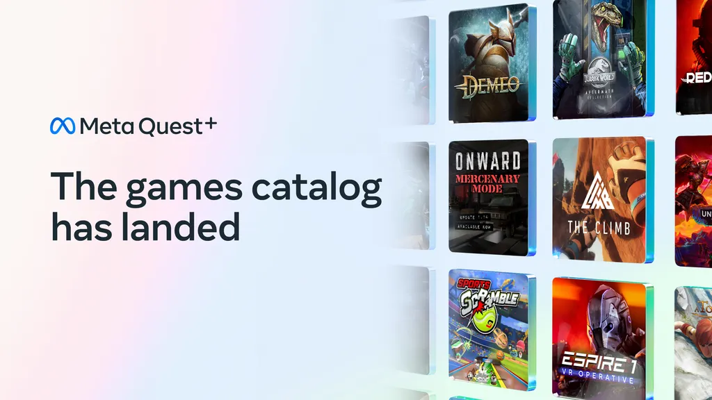 Meta Quest+订阅增加了“游戏目录”，包括了Demeo、Walkabout等游戏。