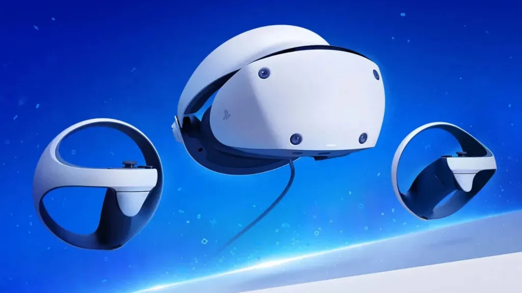 PlayStation VR2 头显 and Sense Controllers
