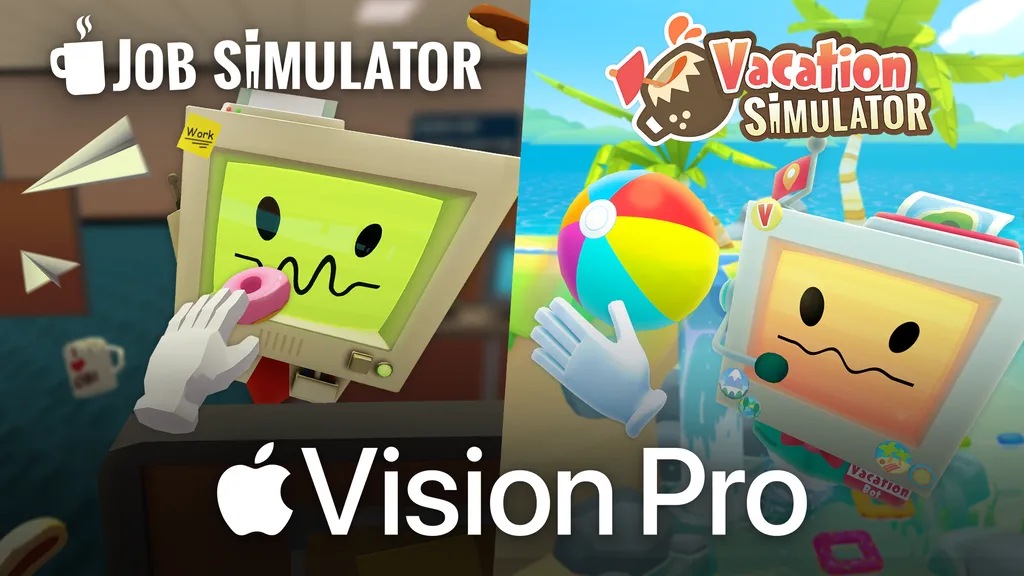 Job Simulator & Vacation Simulator即将推出苹果Vision Pro