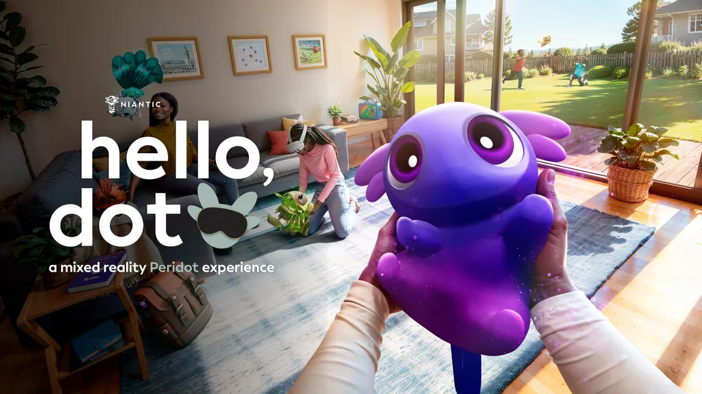 Niantic的Hello Dot演示在Quest 3上为您提供了一个可爱的混合现实宠物