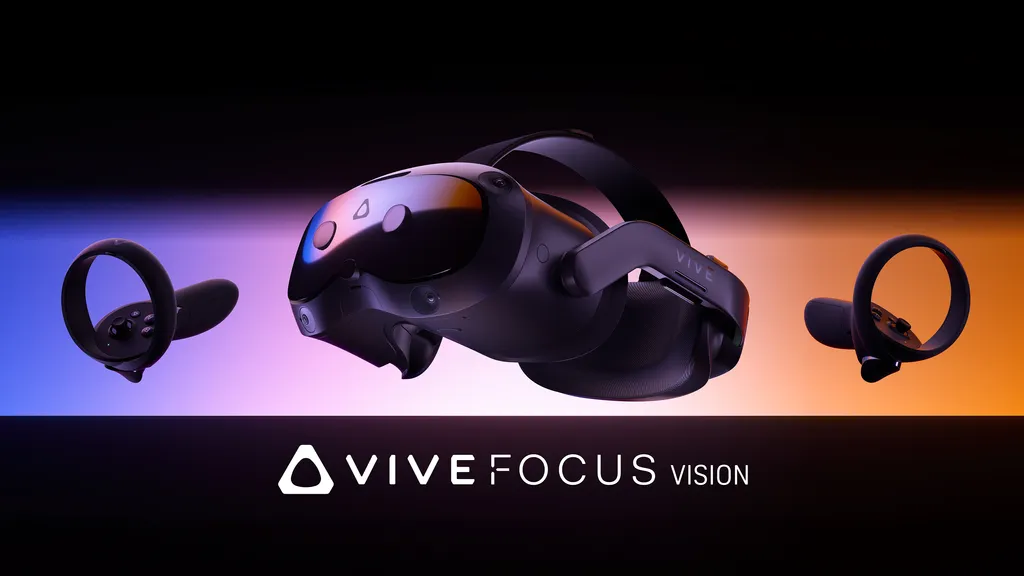 HTC's Vive Focus Vision Has Color Passthrough, Eye Tracking & DisplayPort Lossless PC VR Addon