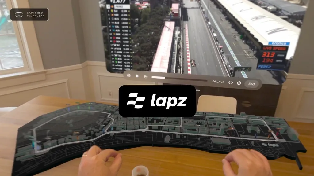 Apple Vision Pro F1空间观看器Lapz被迫暂停TestFlight