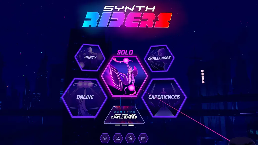 Synth Riders 更新了用户界面