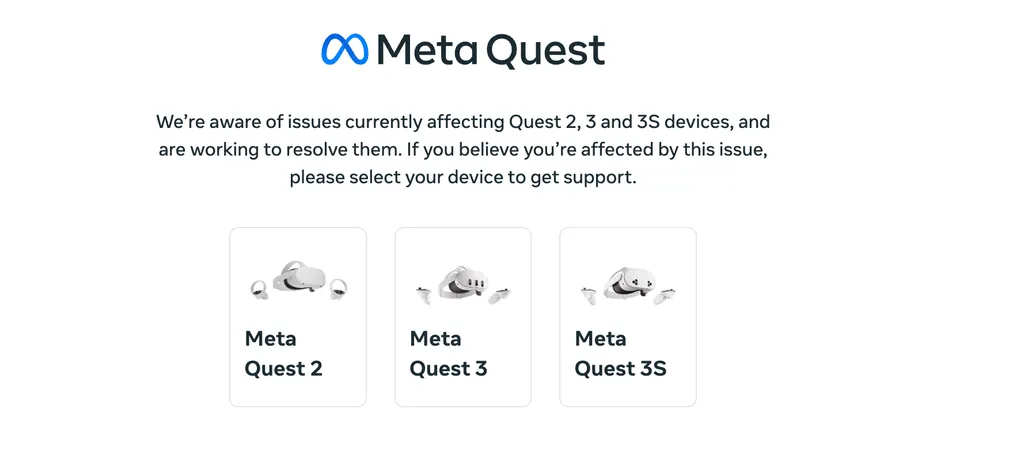 Meta更换了一些Quest头显，因为用户在圣诞节期间发现设备无法正常使用